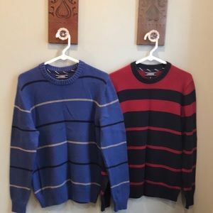 Set of 2 Lands’ End Mens Sweaters